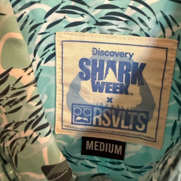 RSVLTS Shark Week special edition shirt - Picture 2 of 3